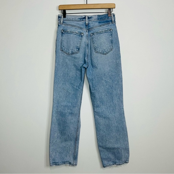 A&F Blue 90’s Straight Ultra High Rise Jeans 28|6s - Picture 7 of 7